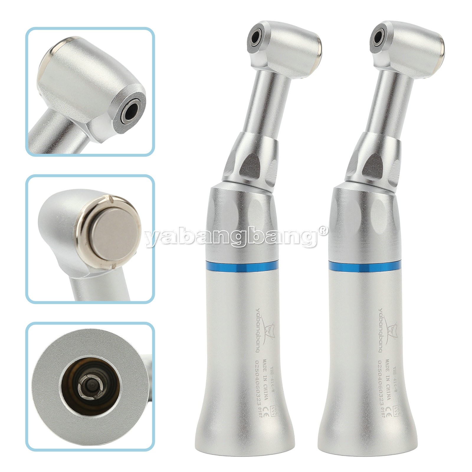 NSK Style Dental Push Button Slow Low Speed Contra Angle Handpiece PAD CA 2.35mm