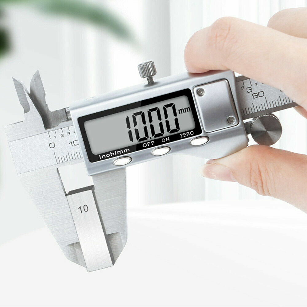 150mm Stainless Steel Digital Caliper Vernier Electronic Measuring Ruler Tool