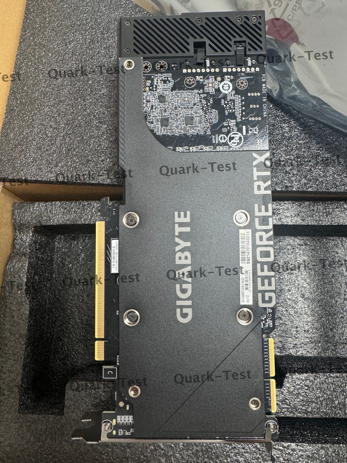 2pcs GIGABYTE GeForce RTX 3090 24GB GDDR6X Public Turbo GPU For Server