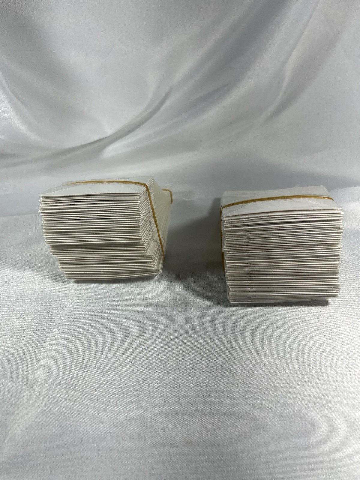 High Clarity Flat Bottom Gusset Bags w/Paper Insert 3″ x 2″ x 8” Set Of 100