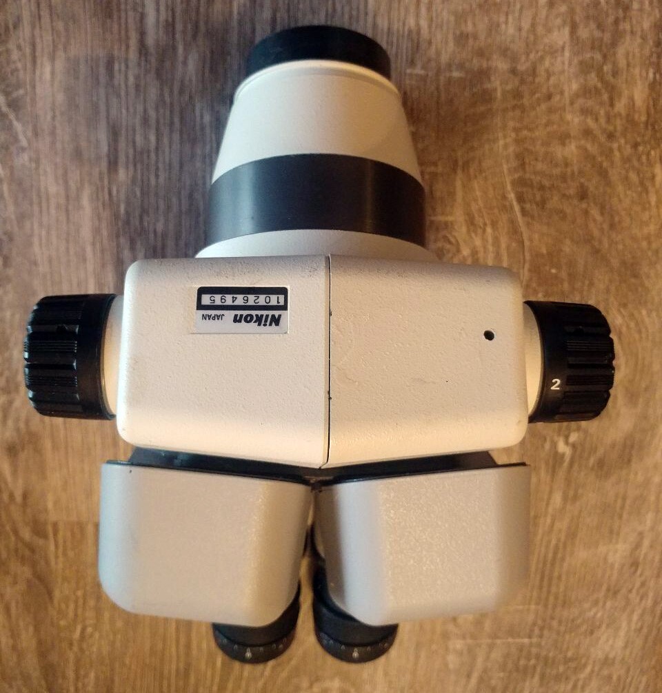 Lot, Nikon SMZ-645, Olympus SZ3060 Stereozoom Microscopes, Olympus Stand, lights