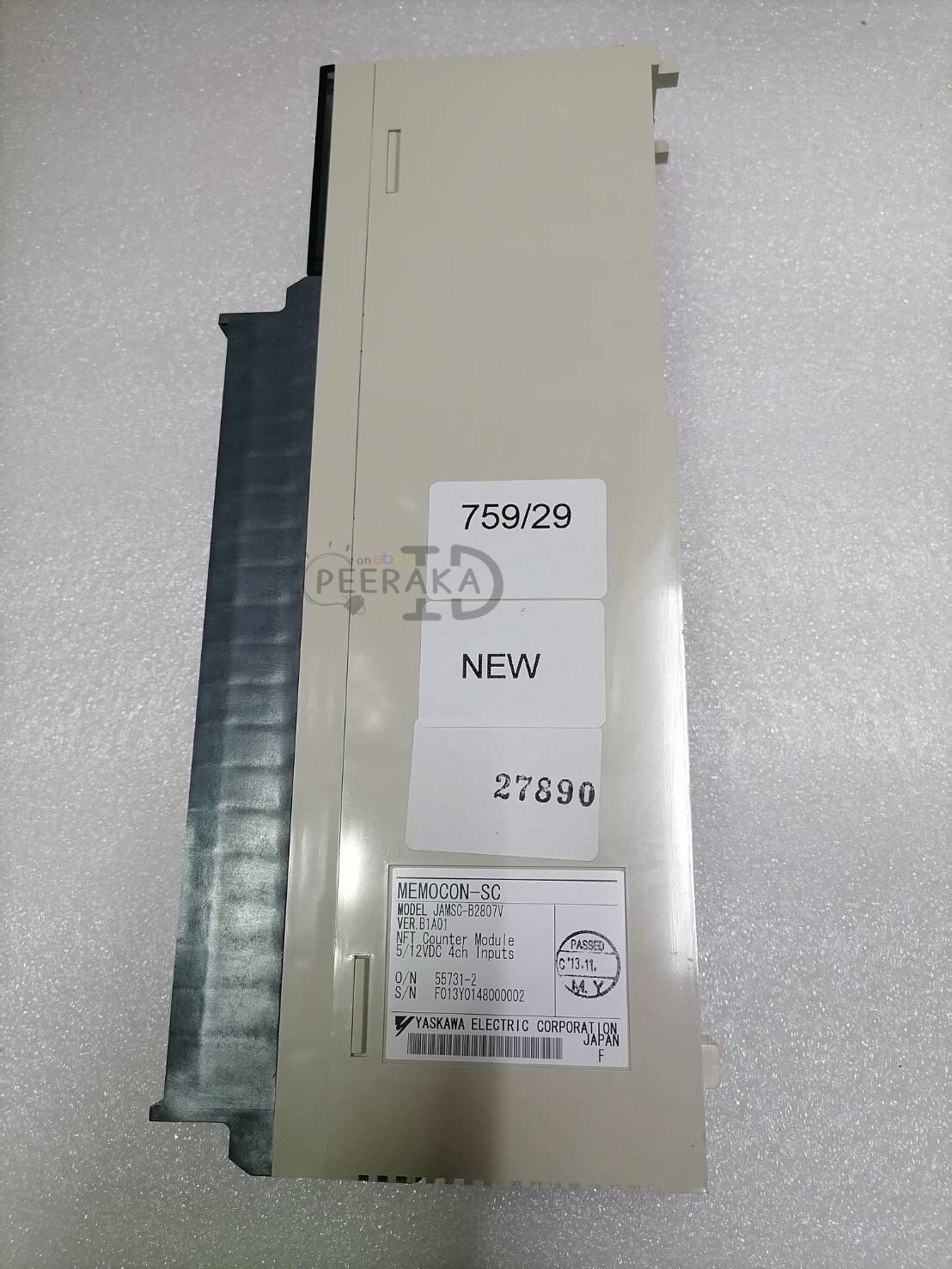 New without Box JAMSC-B2807V, MEMOCON-SC, PLC YASKAWA, Test, Free Fast ship