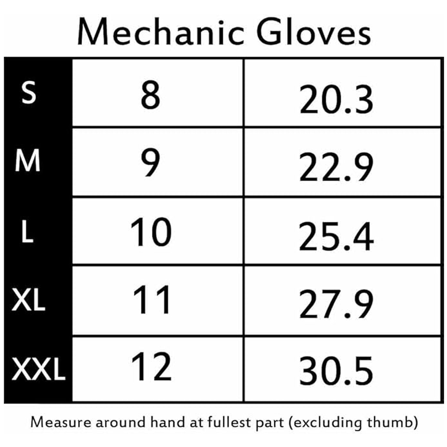 Heavy Duty Mechanic Work Gloves Touchscreen Industrial Builder Safety Potectionn