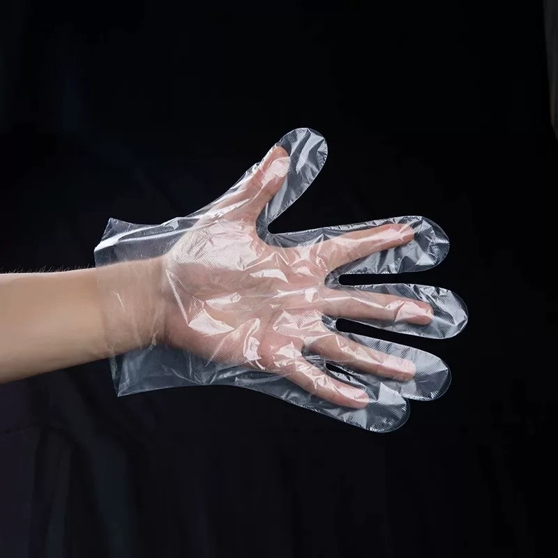 2000PCS Disposable TPE Gloves 10 Boxes Powder Free Latex Free Clear Food Service