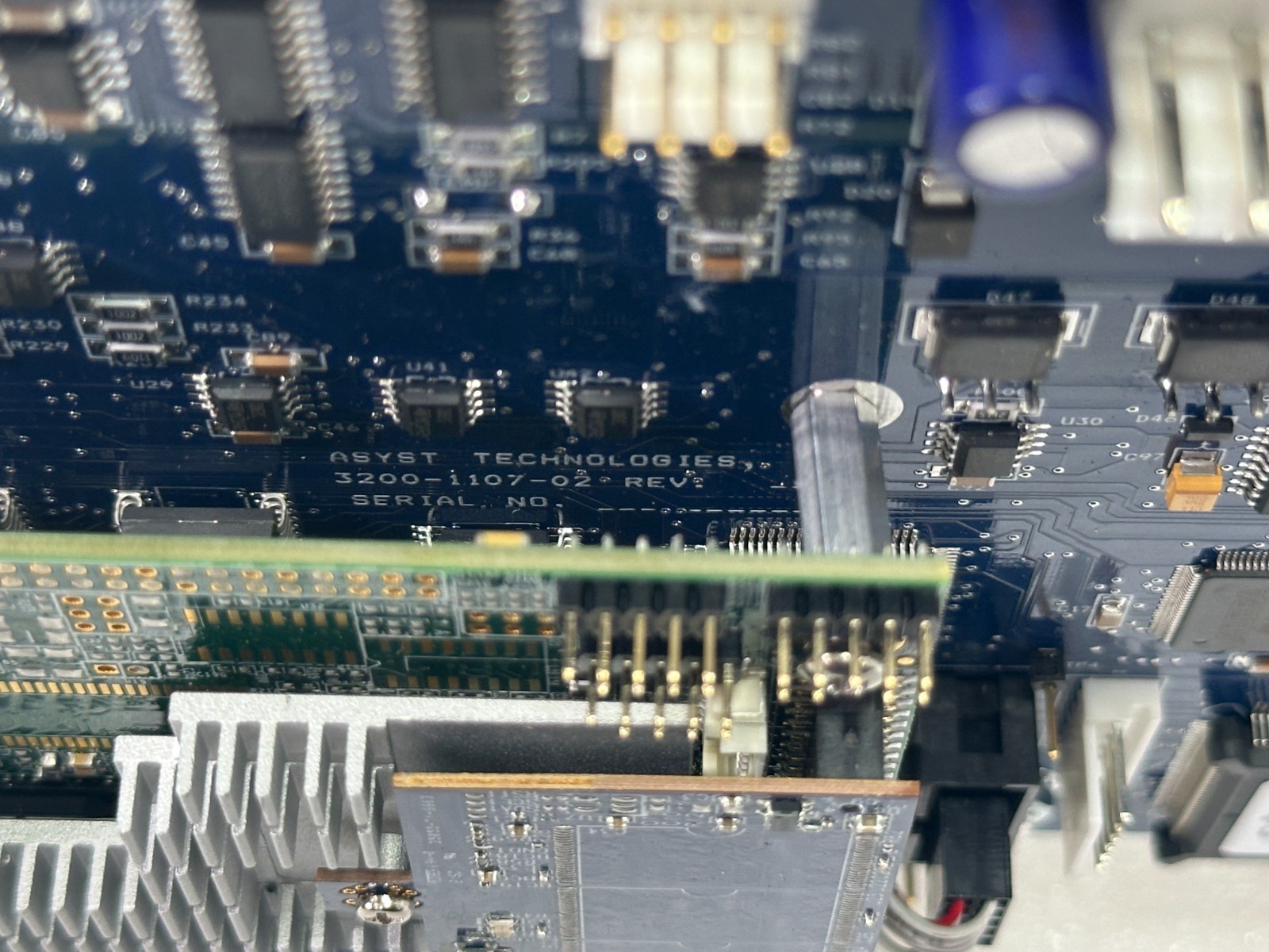 Asyst Technologies PCB Board Assembly PN: 3200-1107-02 GREAT, FREE SHIPPING 🚚