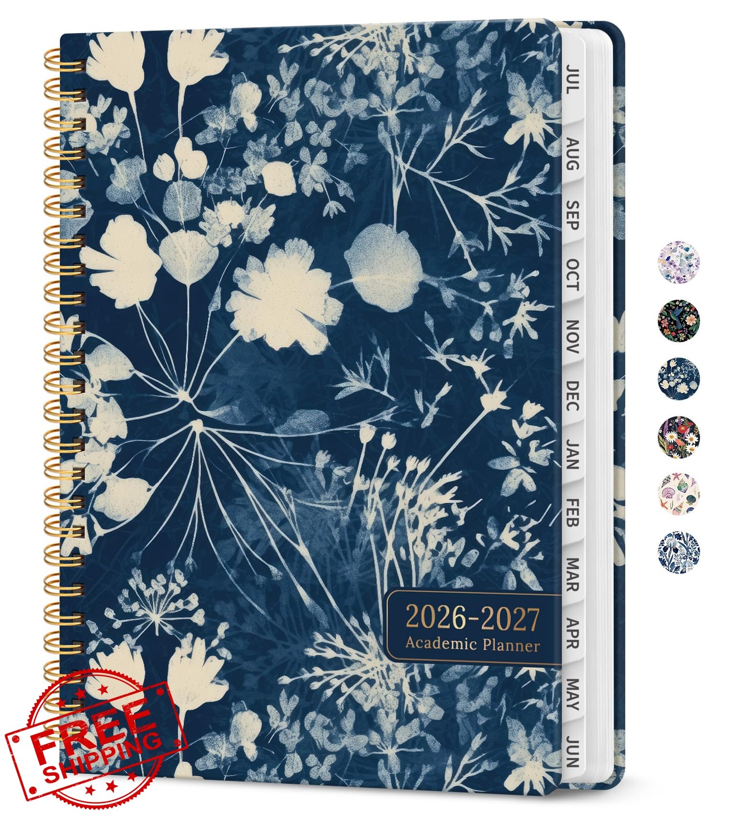 Taja Planner 2026-2027 H-Rustic Bloom Size a5