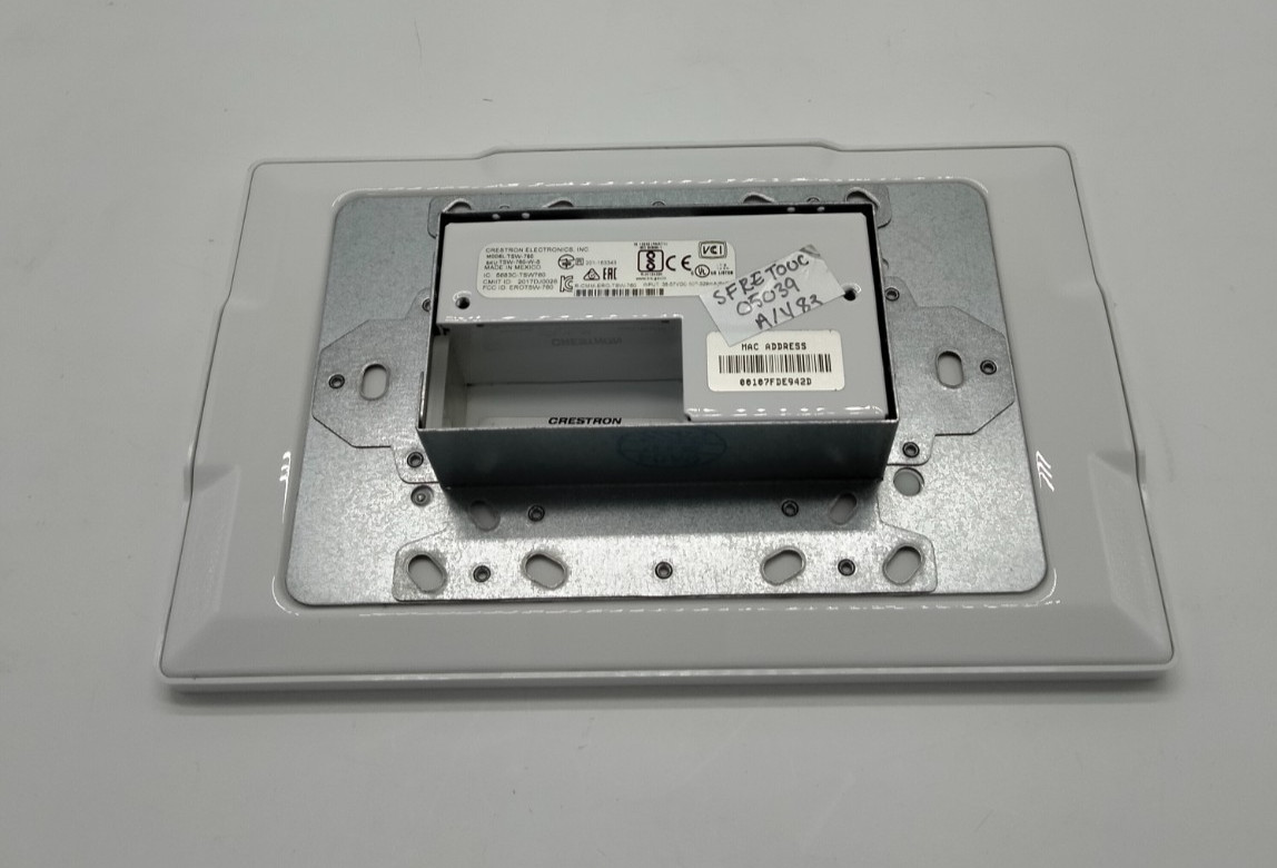 Crestron TSW-760 7 in. Touch Screen + LED Panel TSW-760-W-S