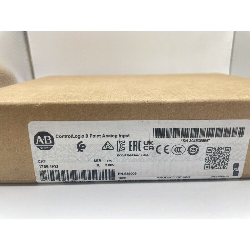 1PC New Sealed Allen Bradley 1756-IF8I Isolated Analog Input Module US Free Tax