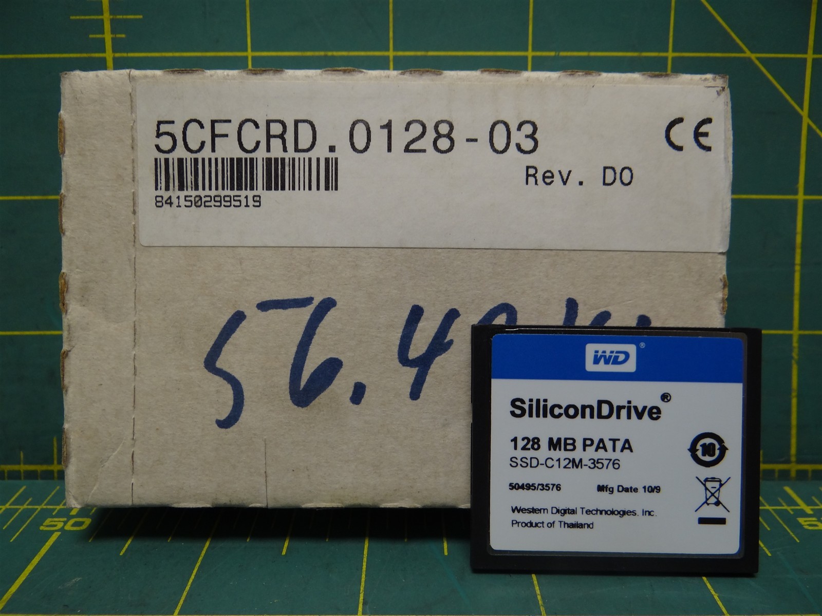 Western Digital SSD-C12M-3576 SiliconDrive 128MB CompactFlash Solid State Drive