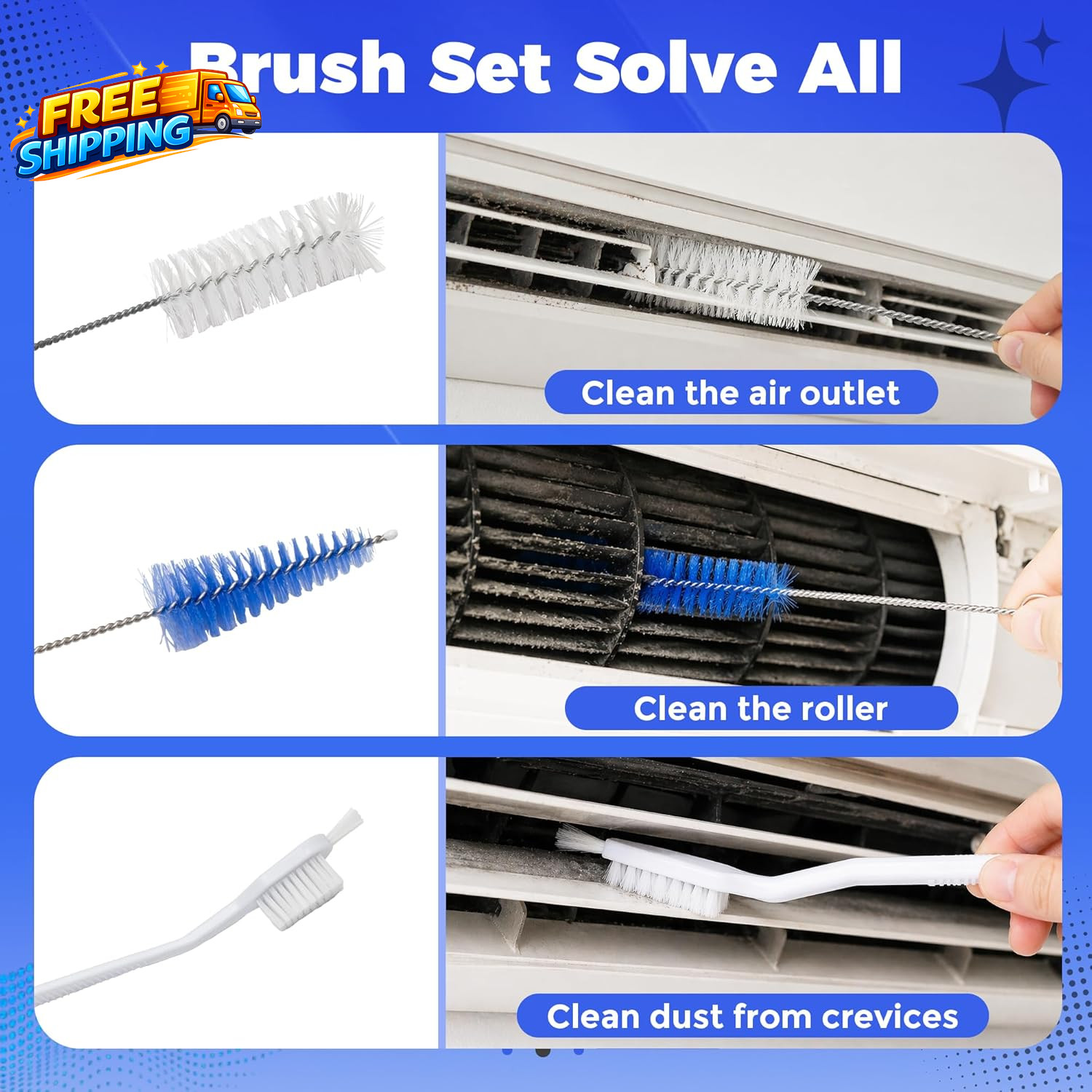 Mini Split Cleaning Kit Waterproof Mini Split Cleaning Bag with 2L Rotatable