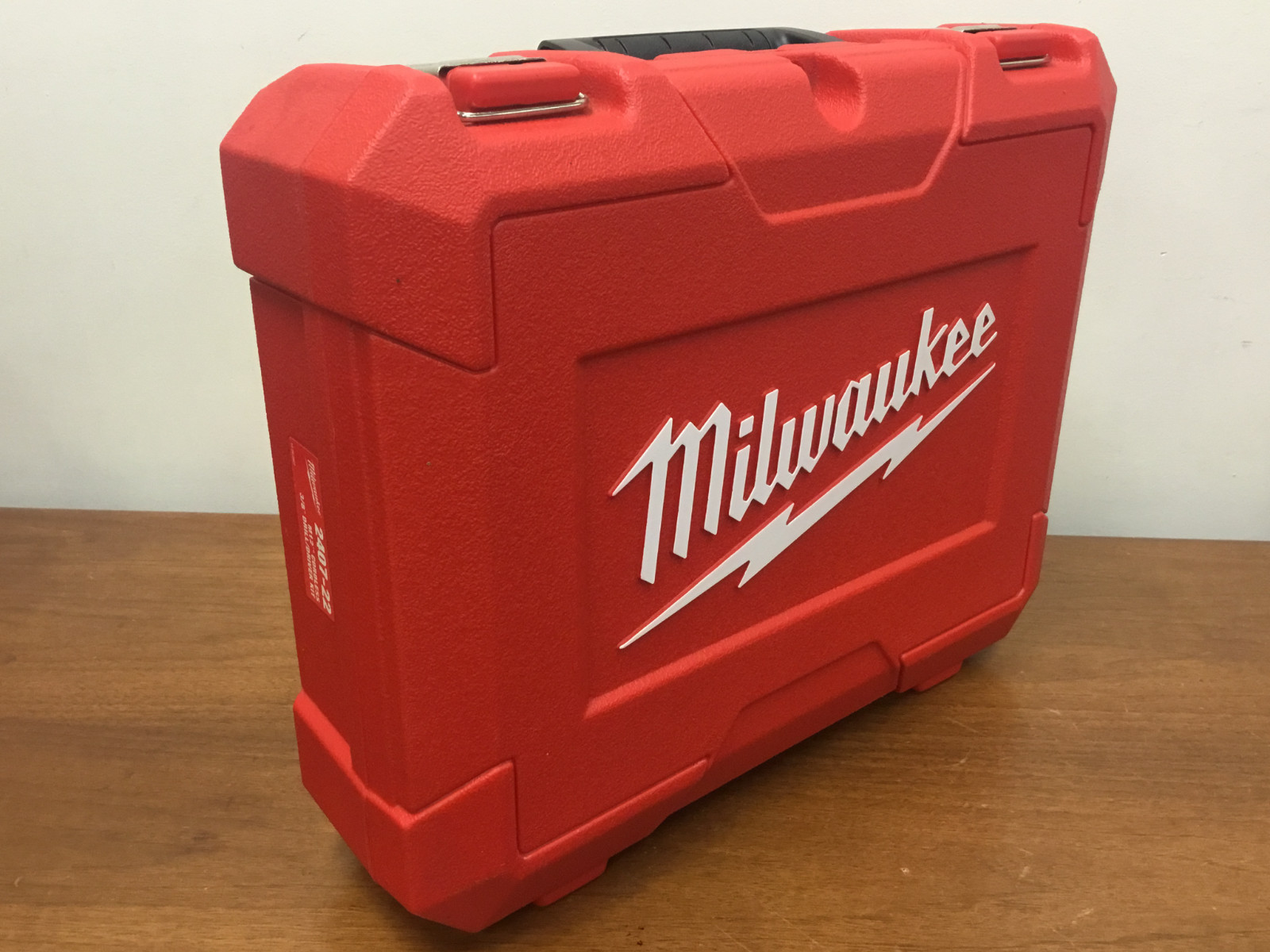 LOT OF (2) Milwaukee Case For – 2407-22 & 2801-22CT – Drill/Driver Kit