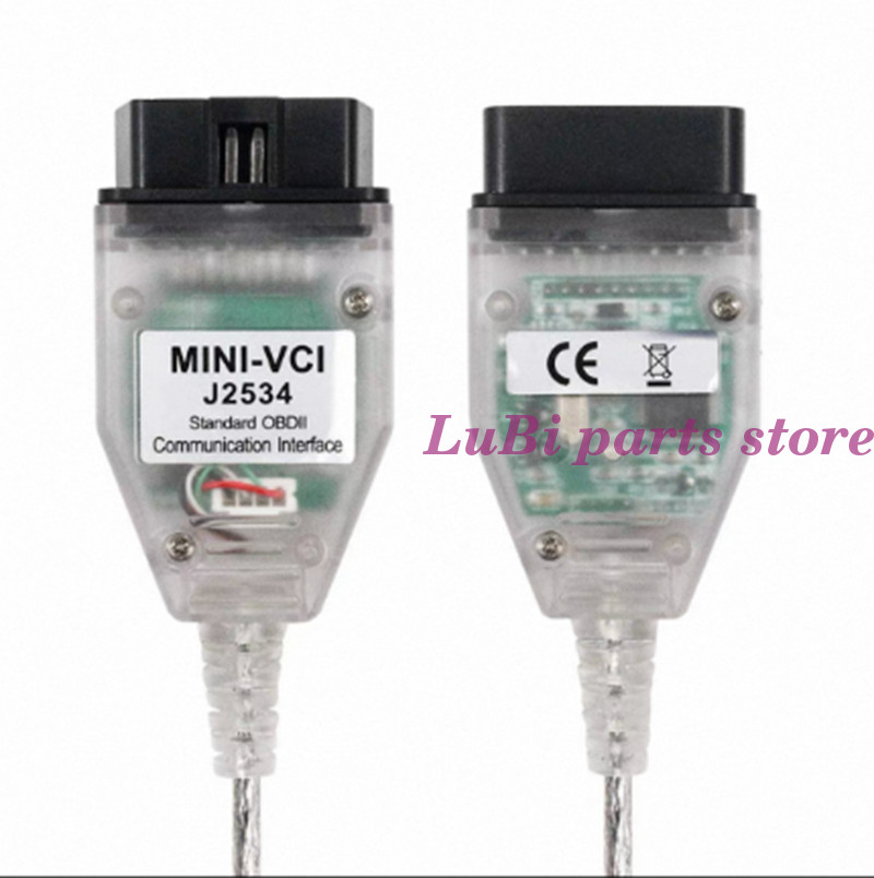 1pc NEW FOR OBD2 cable MINI VCI TIS Techstream V12.20.024