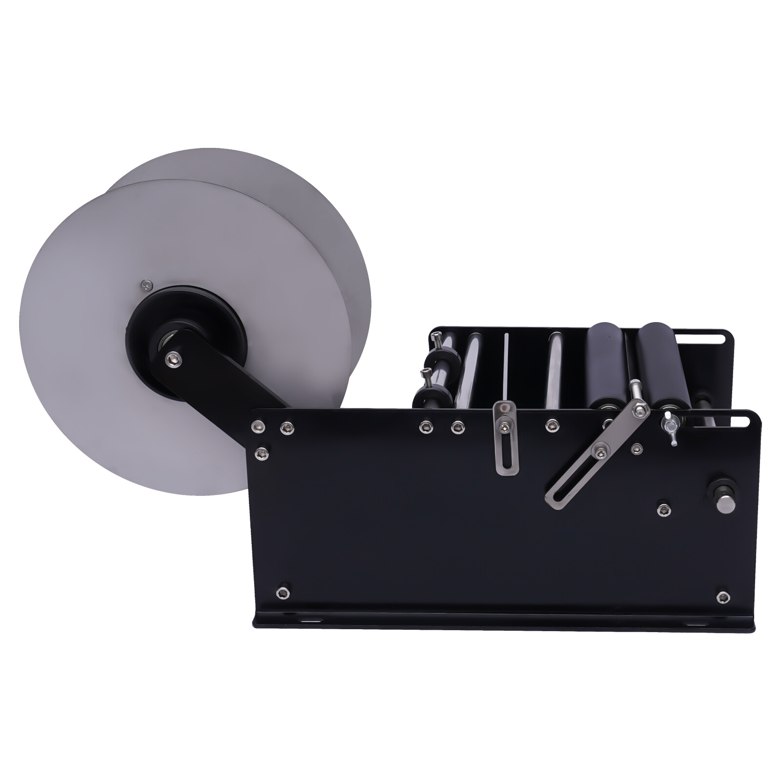 Manual Round Bottle Labelling Machine Plastic Glass Bottle Label Applicator USA