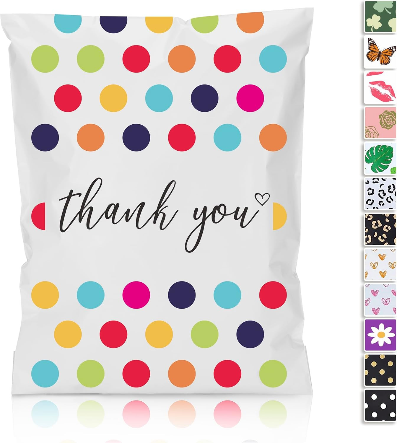 Poly Mailer 10×13 100 Pack – Shipping Bags for Clothing, Strong Thick and Self A