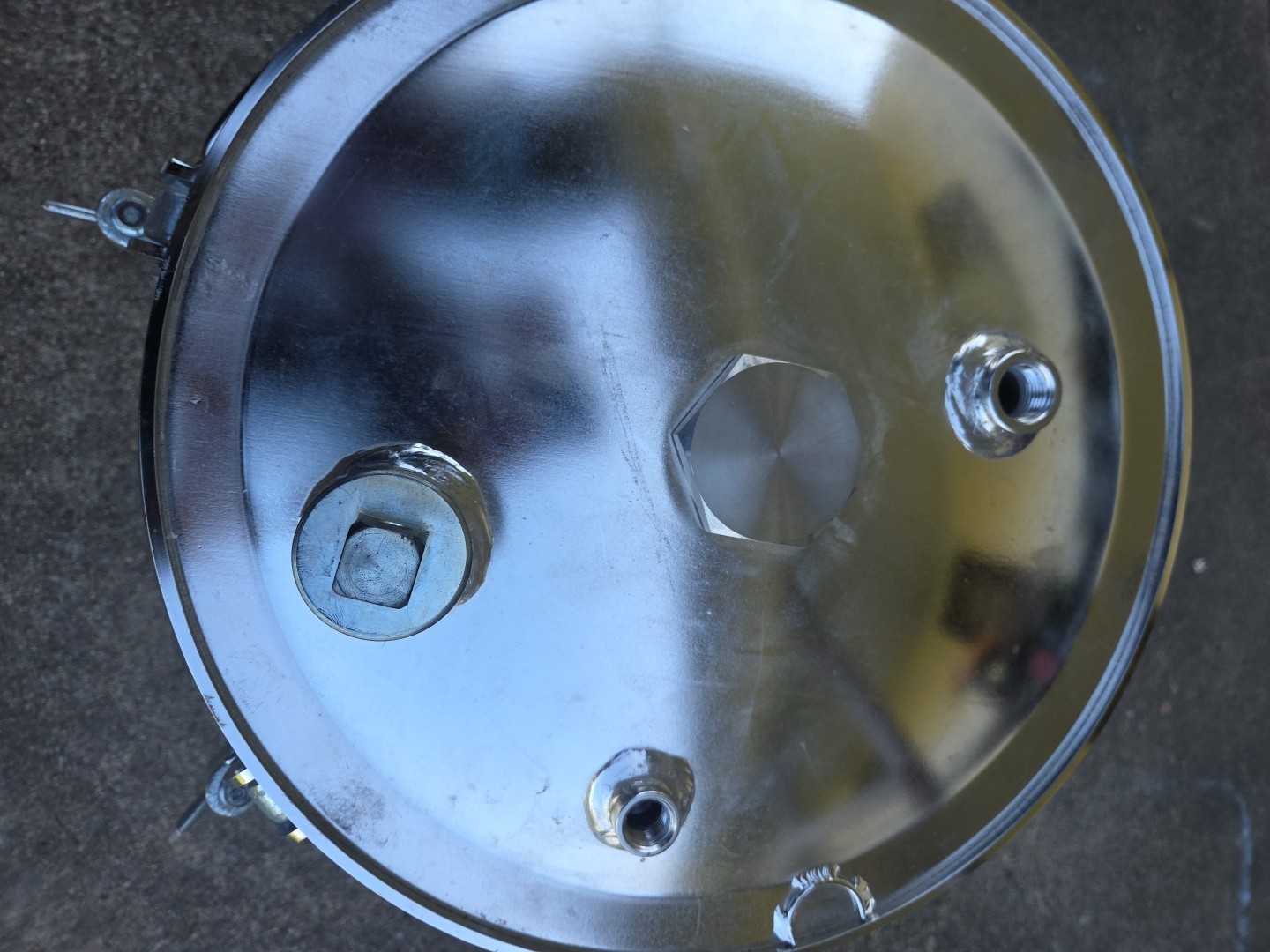 BINKS Pressure Tank, Pot 1416-3982, 5 Gallon, Stainless