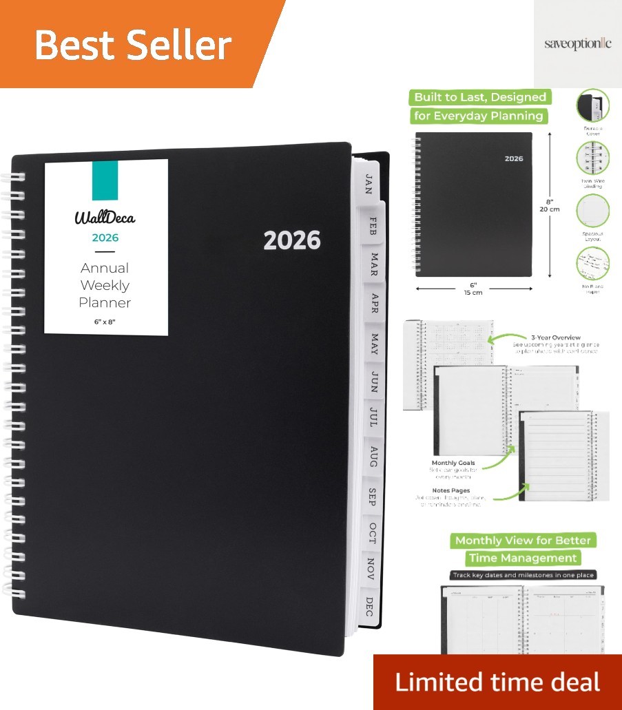 2026 Planner, Agenda Planner With Weekly And Monthly View, Daily Agenda Book …