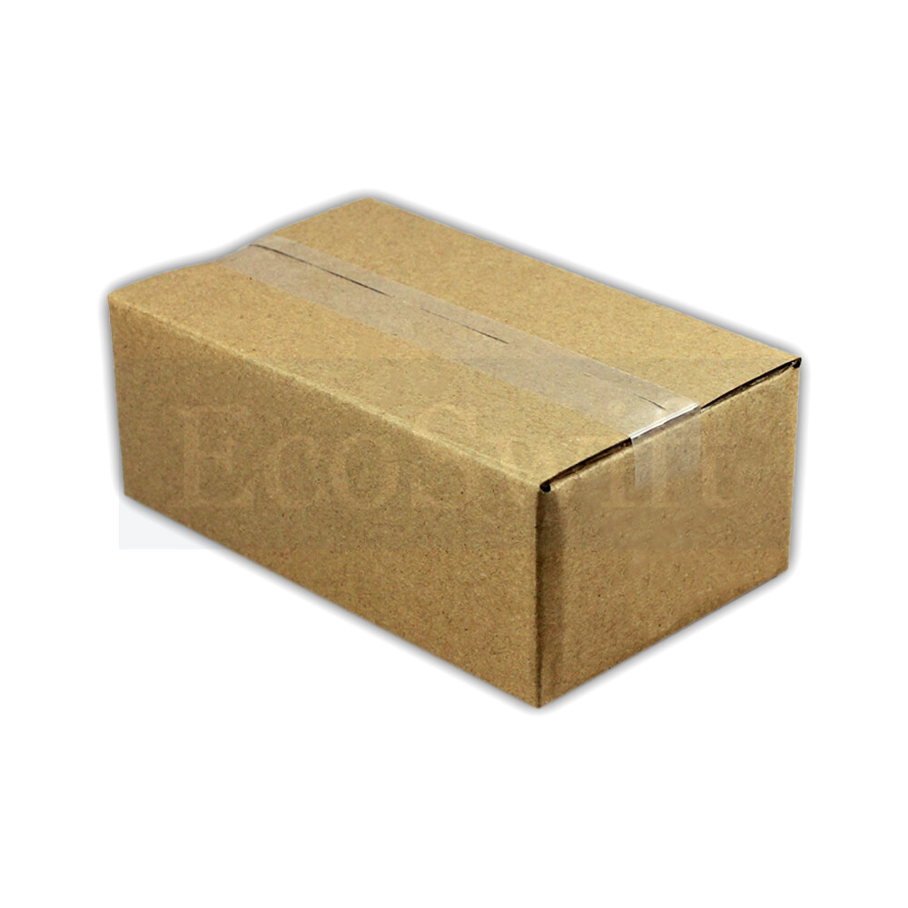1-100 8x6x5 “EcoSwift” Cardboard Packing Mailing Shipping Corrugated Box Cartons