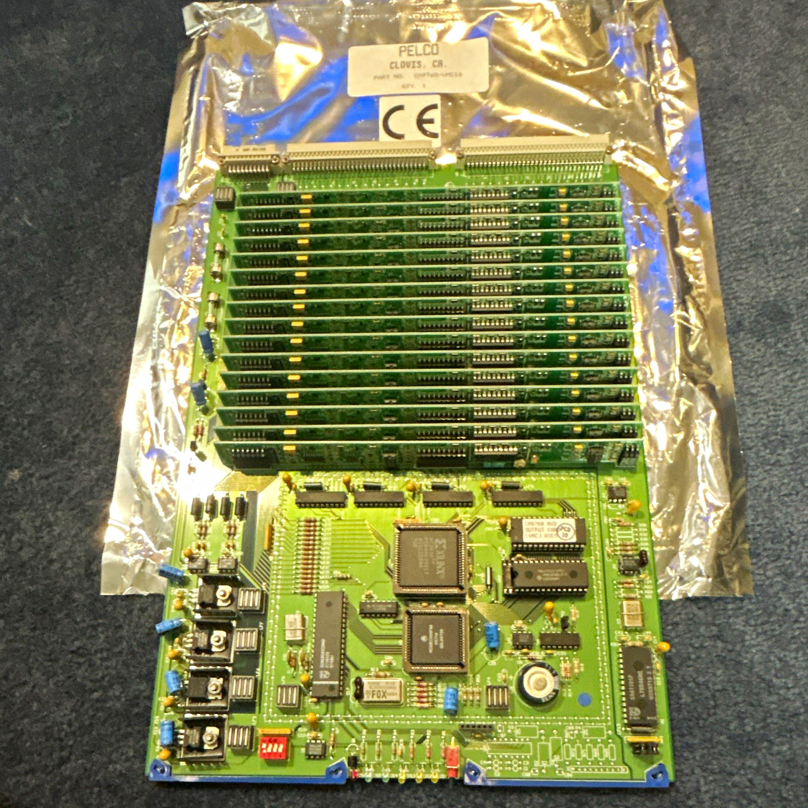 Pelco CM9760 PLC Processor Module Board CM9760-UMC16 Controller Platform