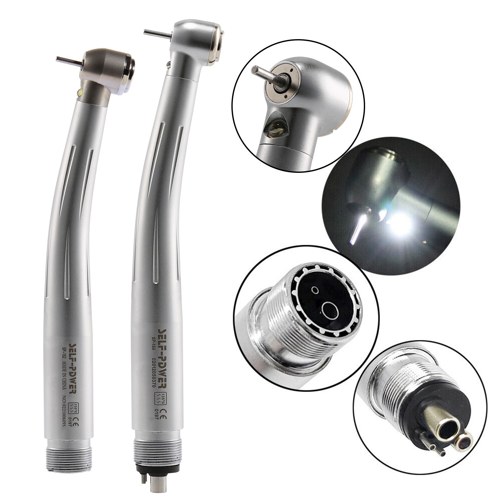 NSK Style Dental Fiber Optic LED E-generator/ High Speed Handpiece 2HOLE/4HOLE