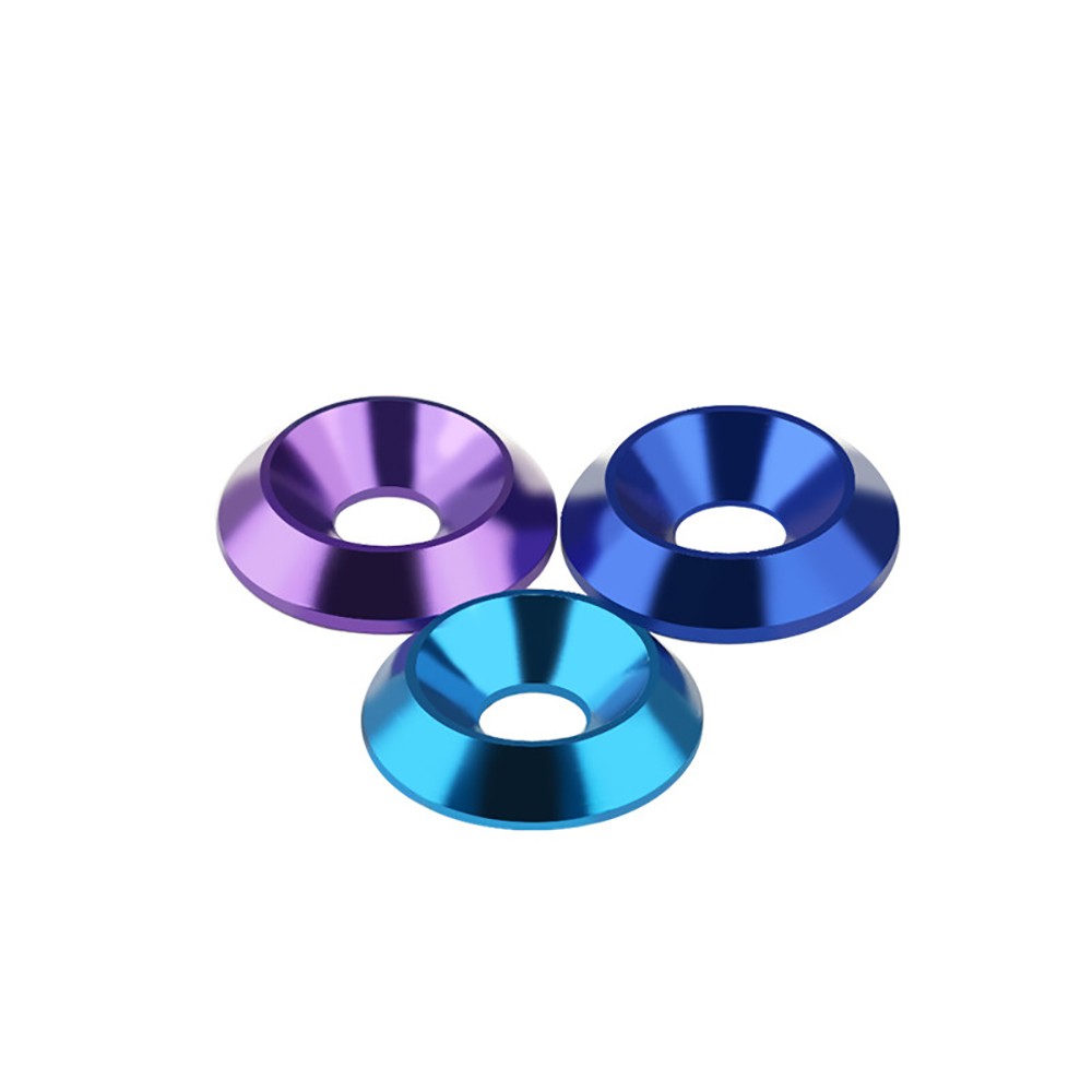 Aluminum Alloy M5 M6 M8 M10 M12 Anodized Countersunk Head Bolt Washers Gasket