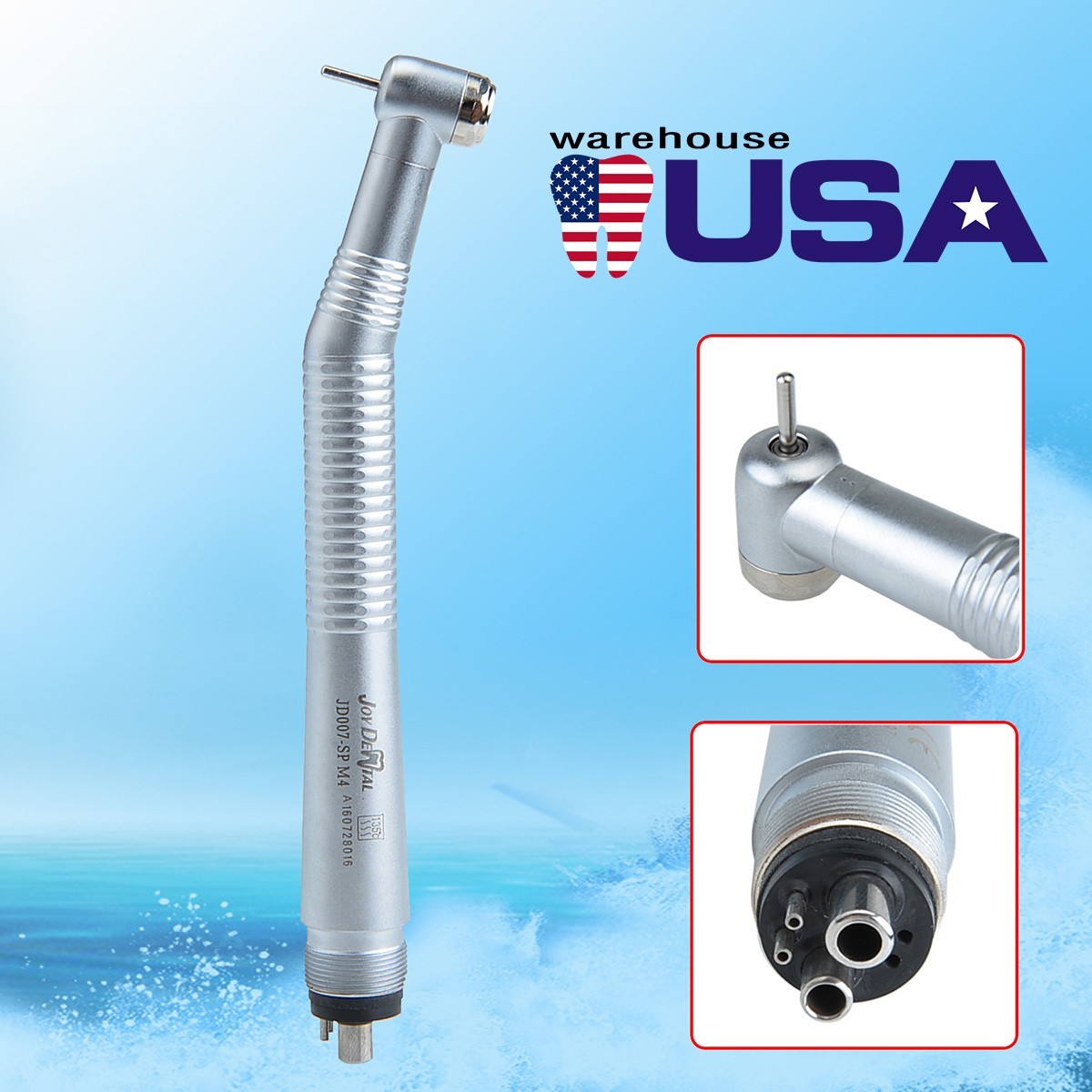NSK Pana Max Style Dental High Speed Handpiece Push Button Turbine 4 Hole