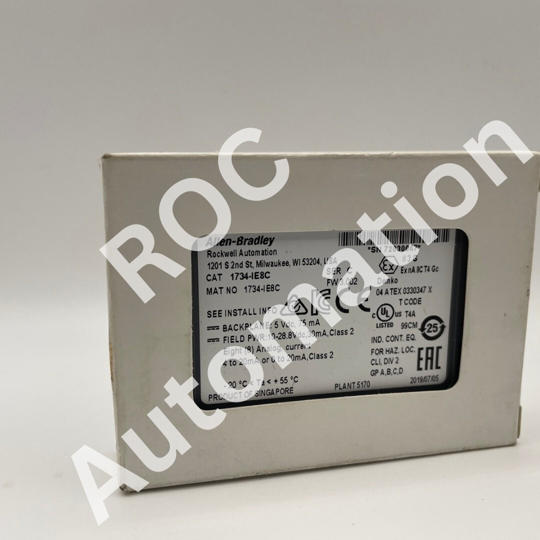 New Allen Bradley 1734-IE8C Ser C POINT I/O 8-Ch Current Input Module