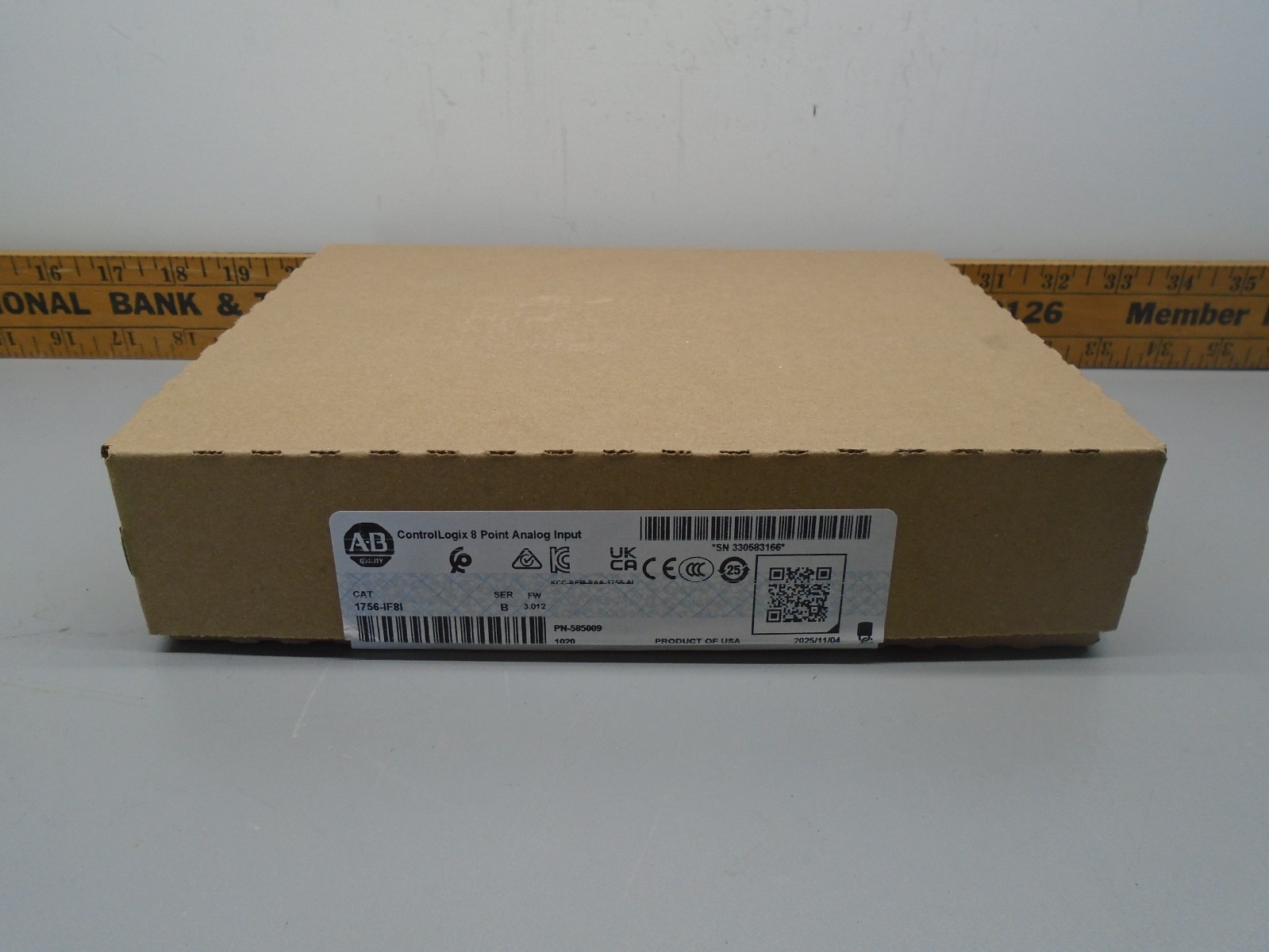 New old Stock sealed Allen Bradley 1756-IF8I /B ControlLogix Analog Input Module