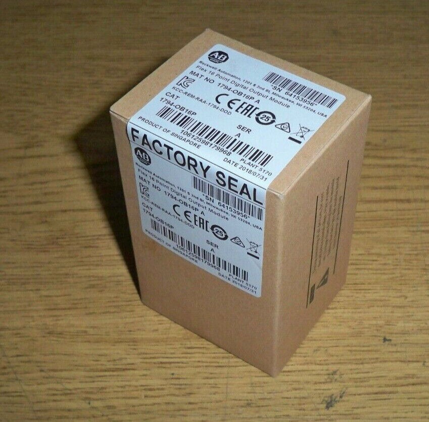 New Sealed AB 1794-OB16P/A Flex 16 Point Digital Output Module 1794OB16P serA US