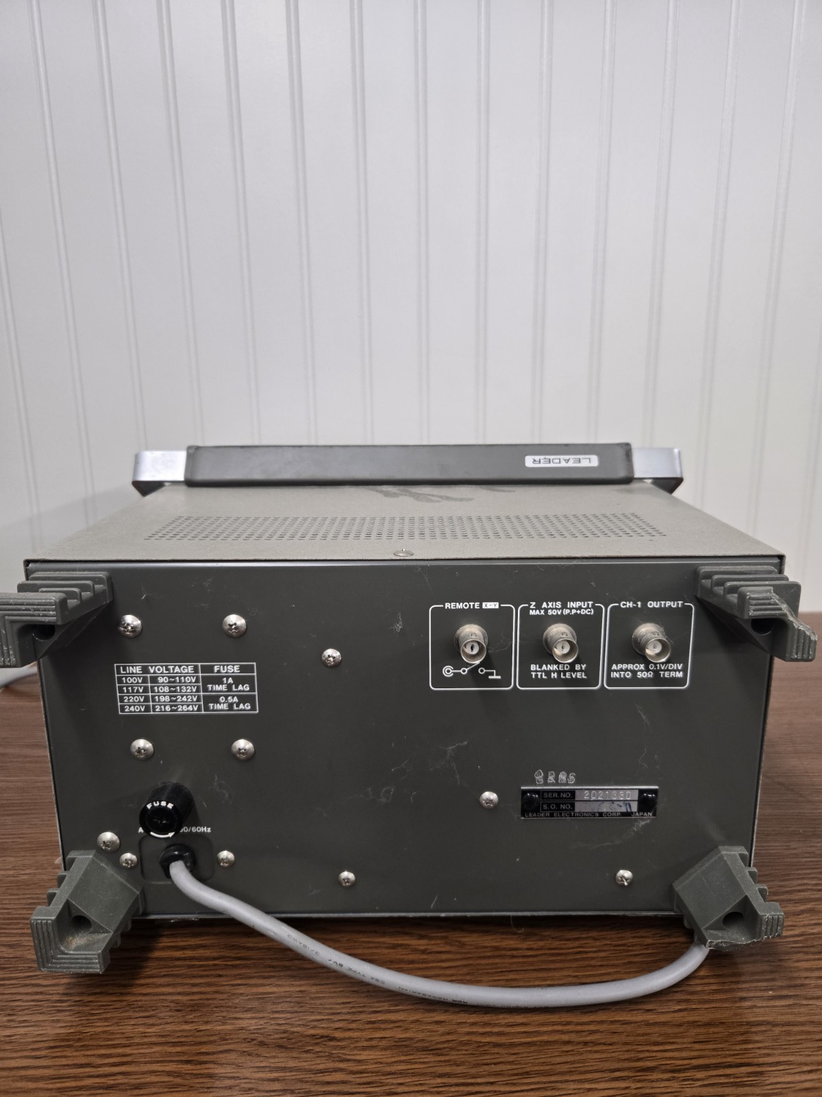 Leader LBO-523 Oscilloscope 35mhz
