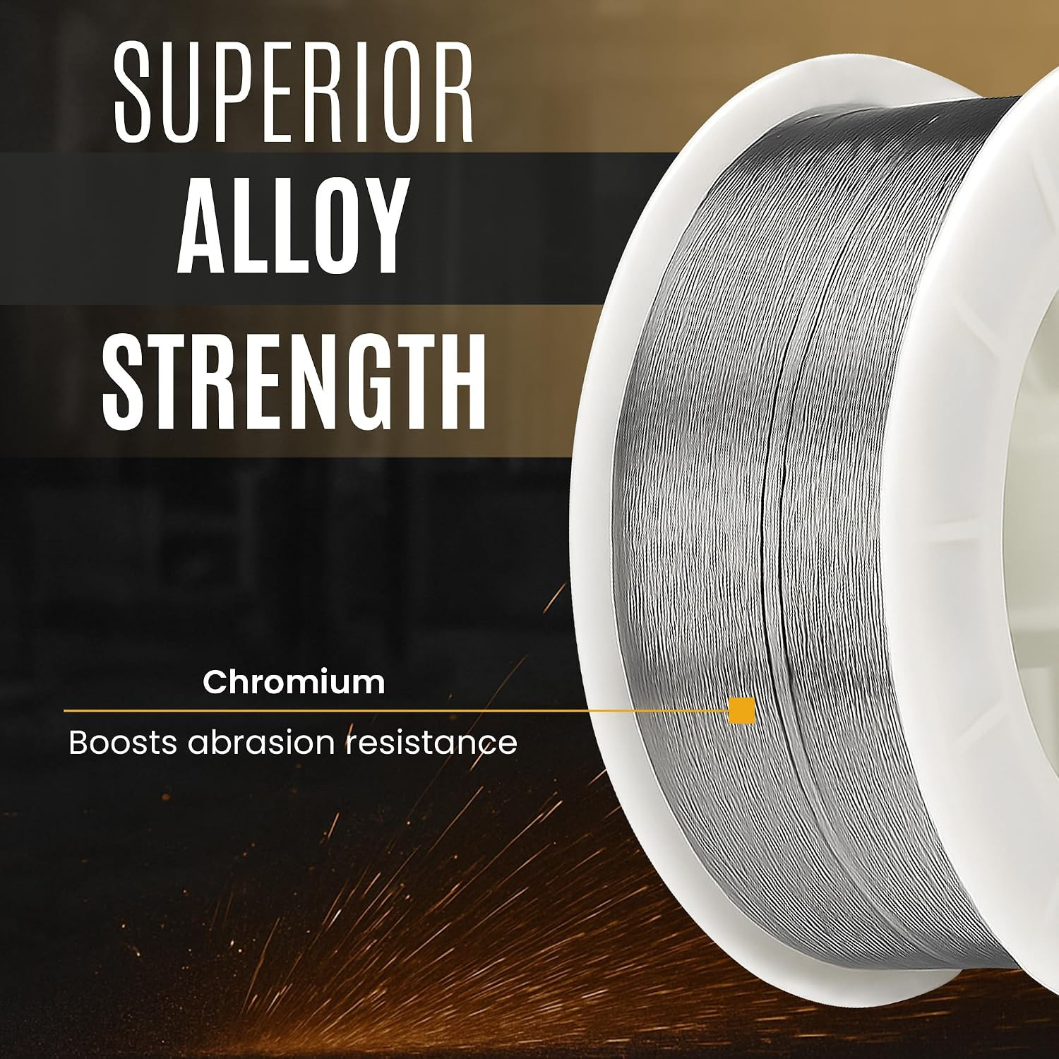 Ranomatic R-101 Hardfacing Wire, General Purpose Welding Wire, Extreme Abrasion