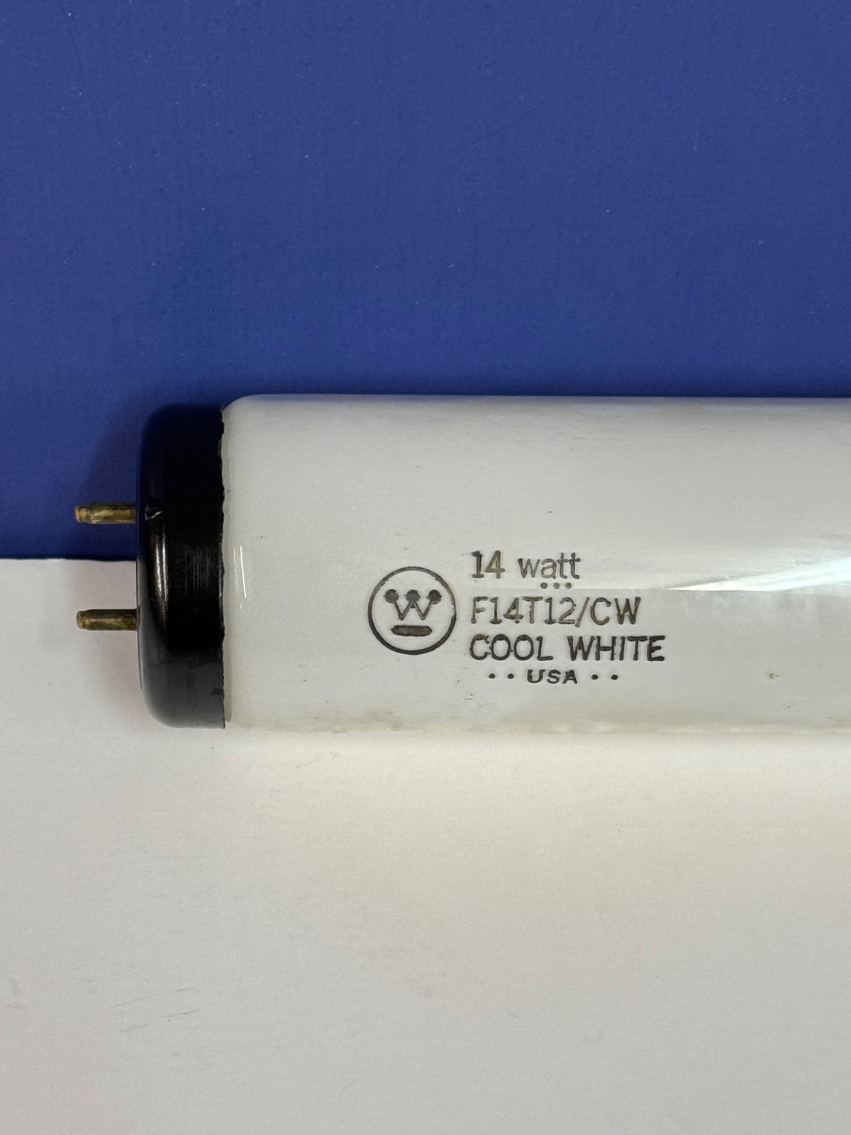2-PK F14T12/CW 14W 4100K FLUORESCENT LIGHT BULB Cool White F14 T12 NEW 259168