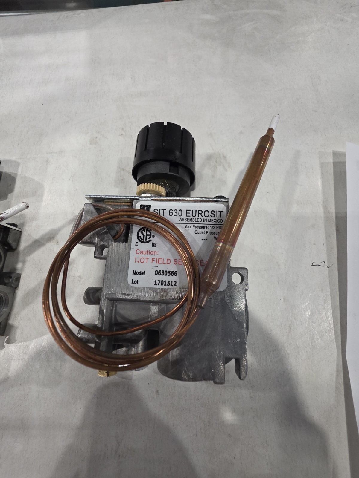 SIT 630 Eurosit Gas Control Valve 0630566 Commercial Fryer Heater Thermostat