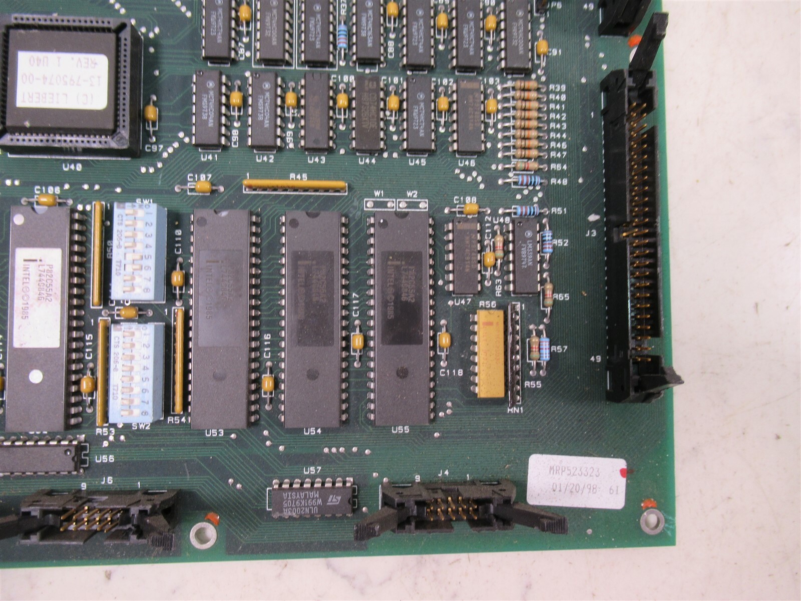 Liebert Processor Board 02-792225-00 Rev 3 Circuit Board Emerson PCB