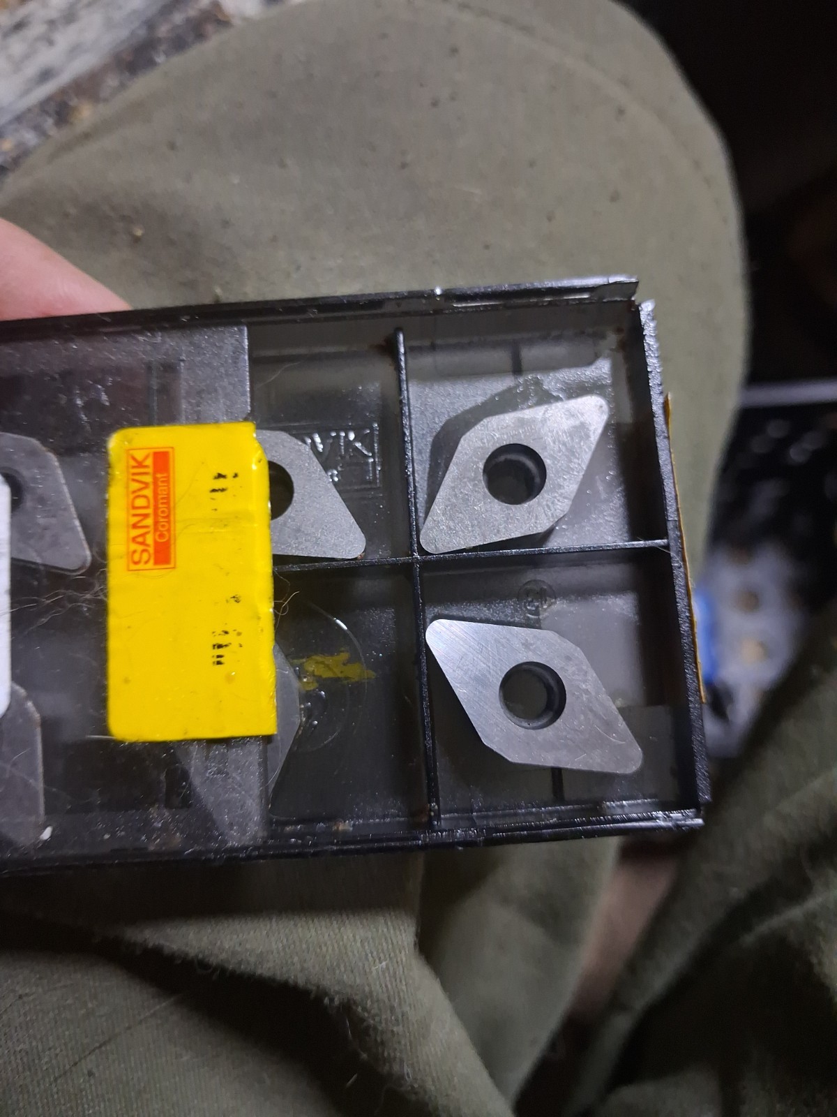 Sandvik COROMAT Assorted Cutting Inserts 120 PCS