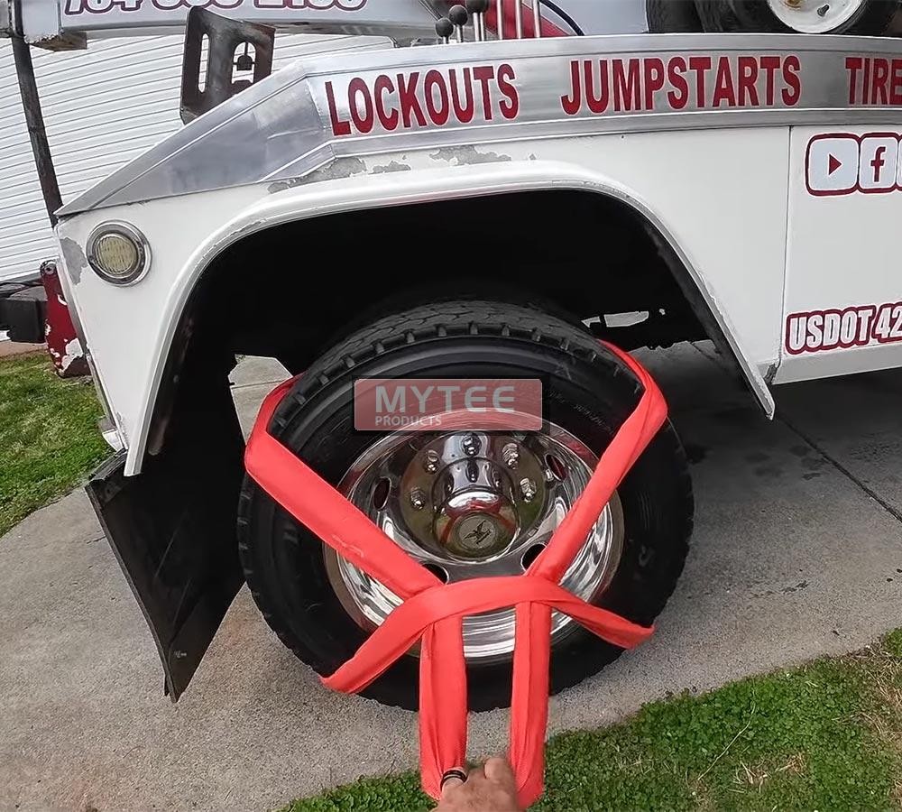 Endless Round Lifting Sling 4′ 6′ 8′ Crane Rigging Hoist Wrecker Recovery Strap