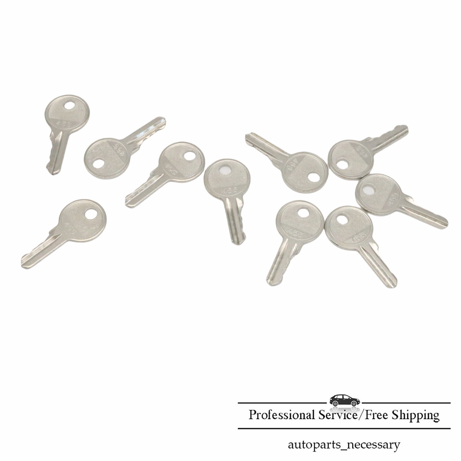 10X Ignition Keys 455 key 104466 For Genie Skyjack Snorkel Terex Vermeer