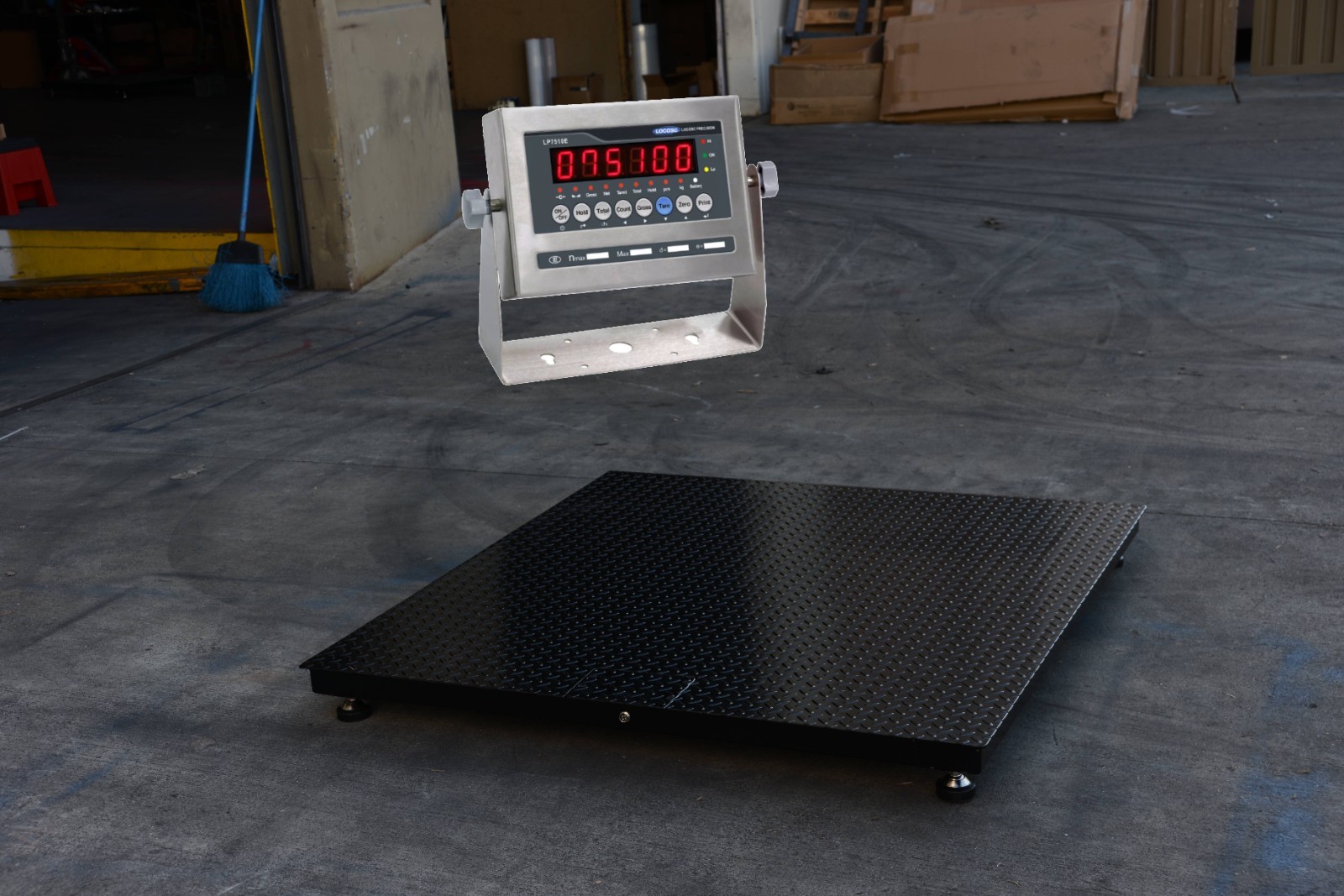 5 Year Warranty Pallet Scale 40″x40″ Floor Scale Heavy Duty 2500 lbs