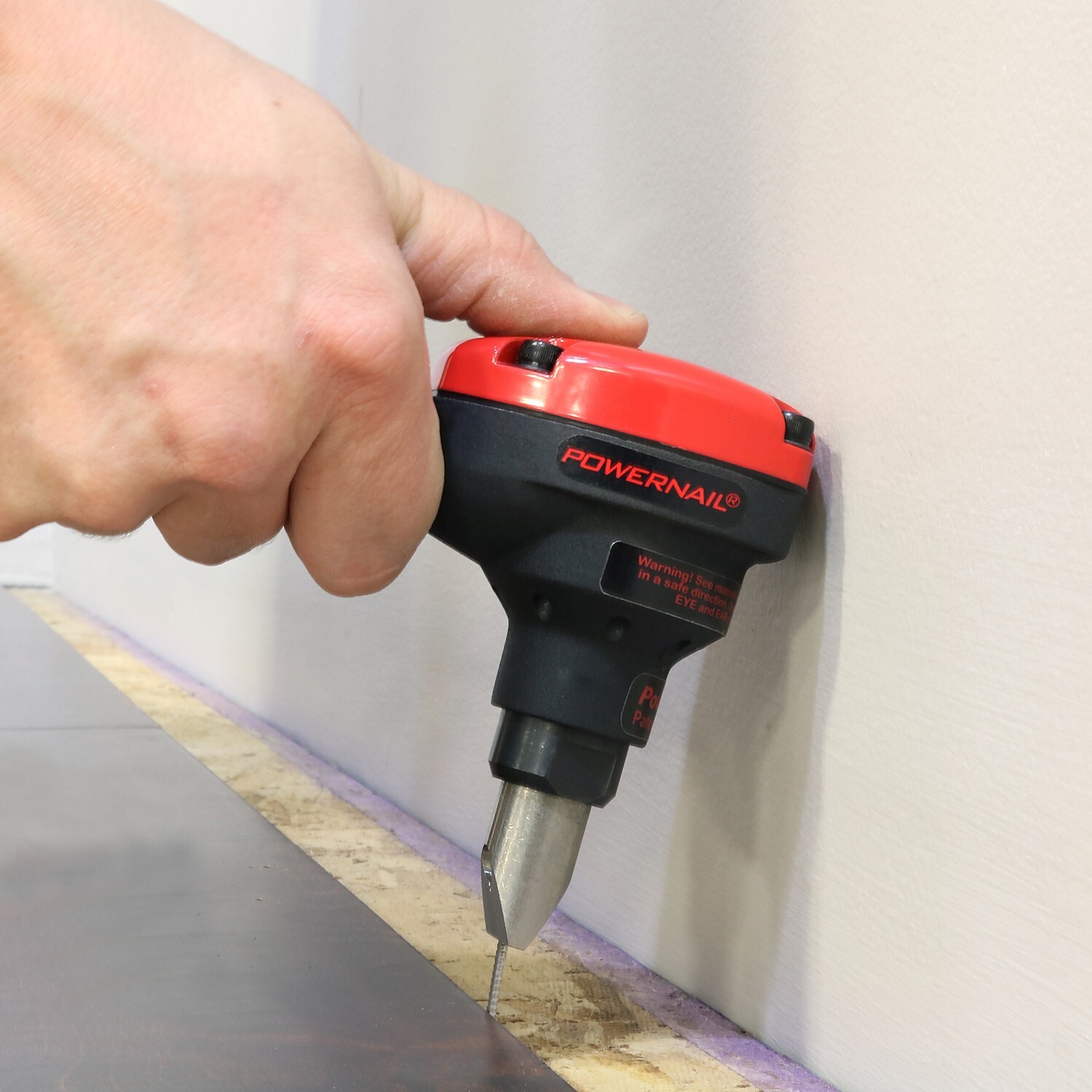 Powernail Power Palm, 18/16-gauge Pneumatic Palm Nailer for Floors (REFURBISHED)