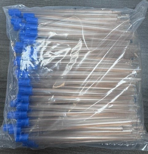 100-1000 Dental Saliva Ejectors Ejector CLEAR/BLUE Suction Tips Disposable Tip