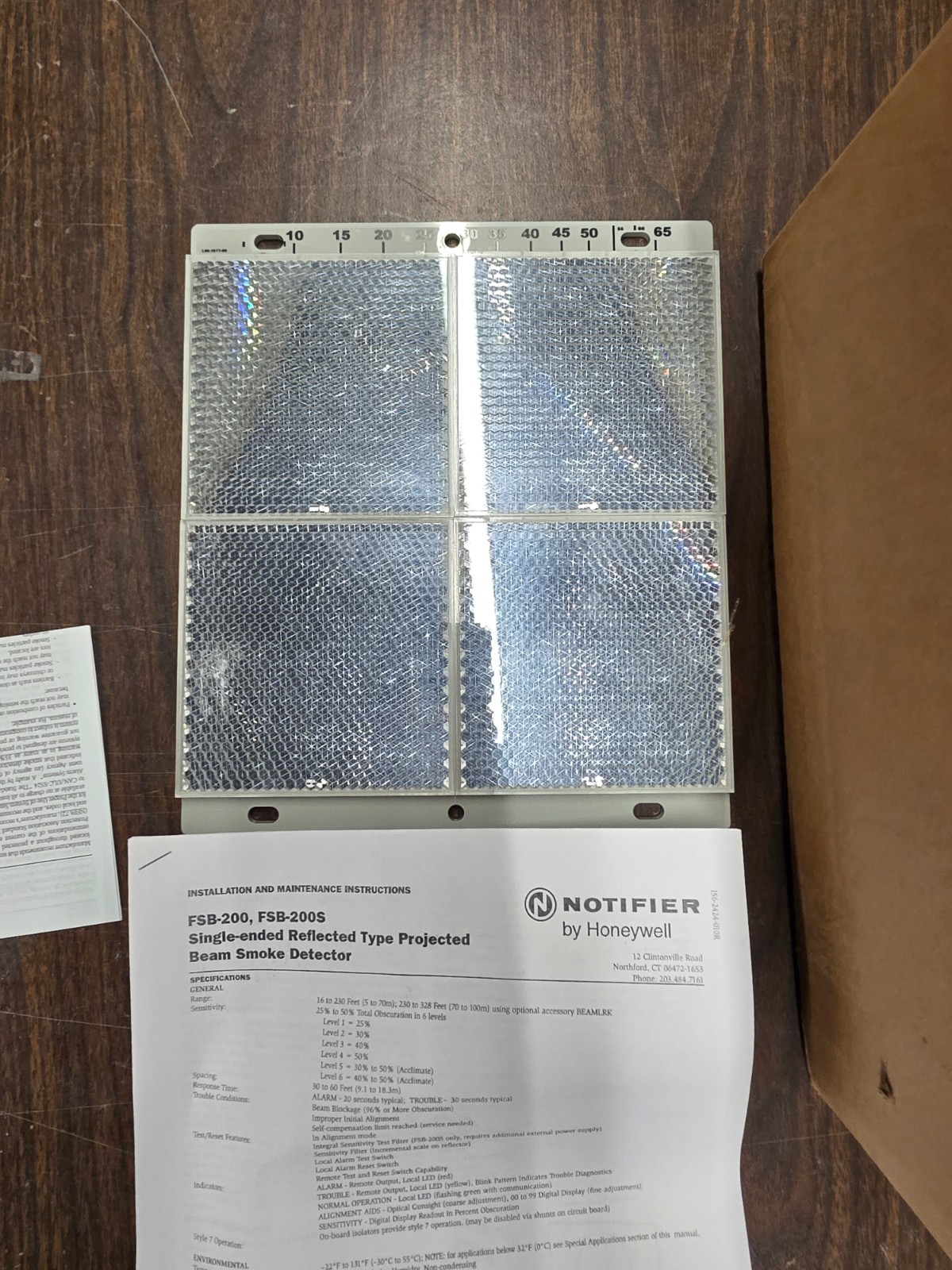 New in Box! Notifier FSB-200S Detector