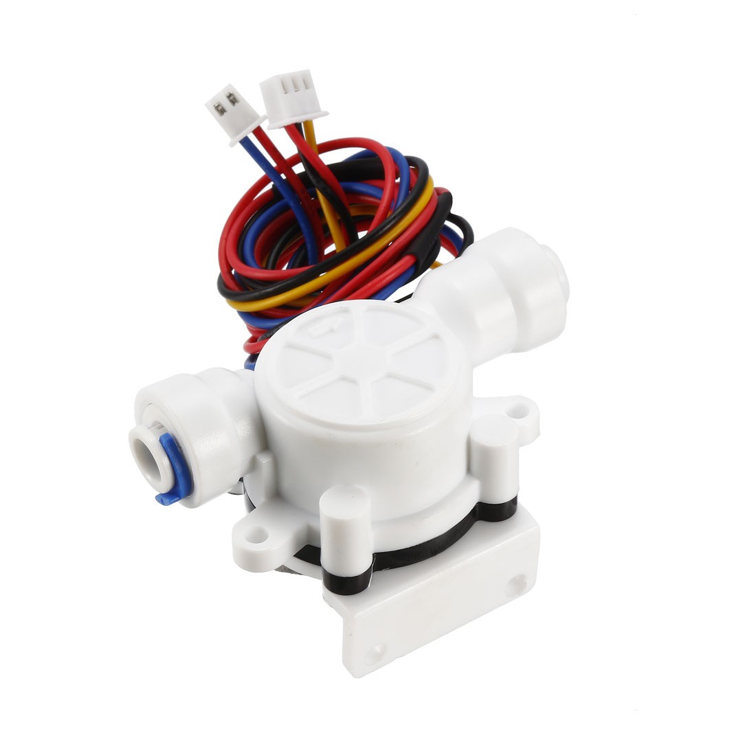 1/4in Quick Connect Hall Effect Water Flow Sensor Switch Meter 0.05-0.8L/min