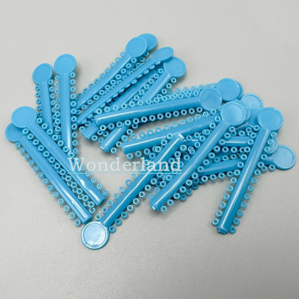 Dental Orthodontic Elastic Ligature Ties Rubber Bands For Bracket Brace USA