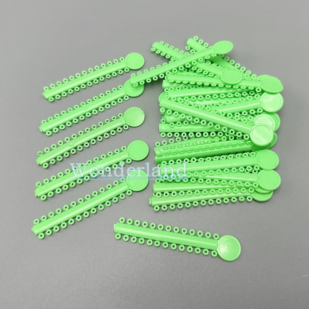 Dental Orthodontic Elastic Ligature Ties Rubber Bands For Bracket Brace USA