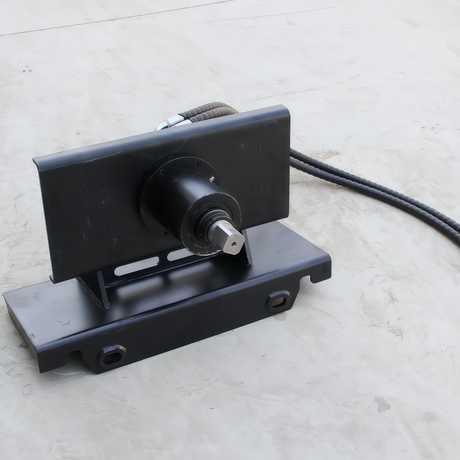 Hydraulic Auger For Mini Skid Steer Loader Attachment Post Hole Drill Free Ship