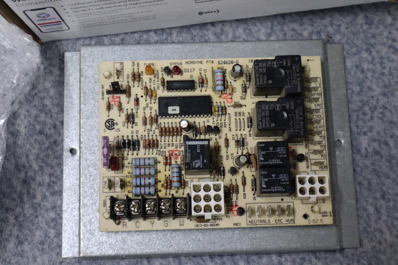 OEM, White-Rodgers, 50M56X-843 Universal HSI Control, Single-Stage Furnace Kit