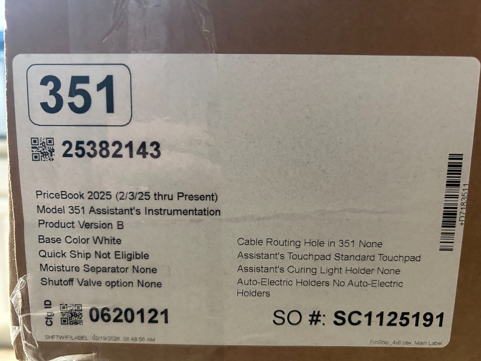 Adec 351 Rear Assistant Package – Brand new!