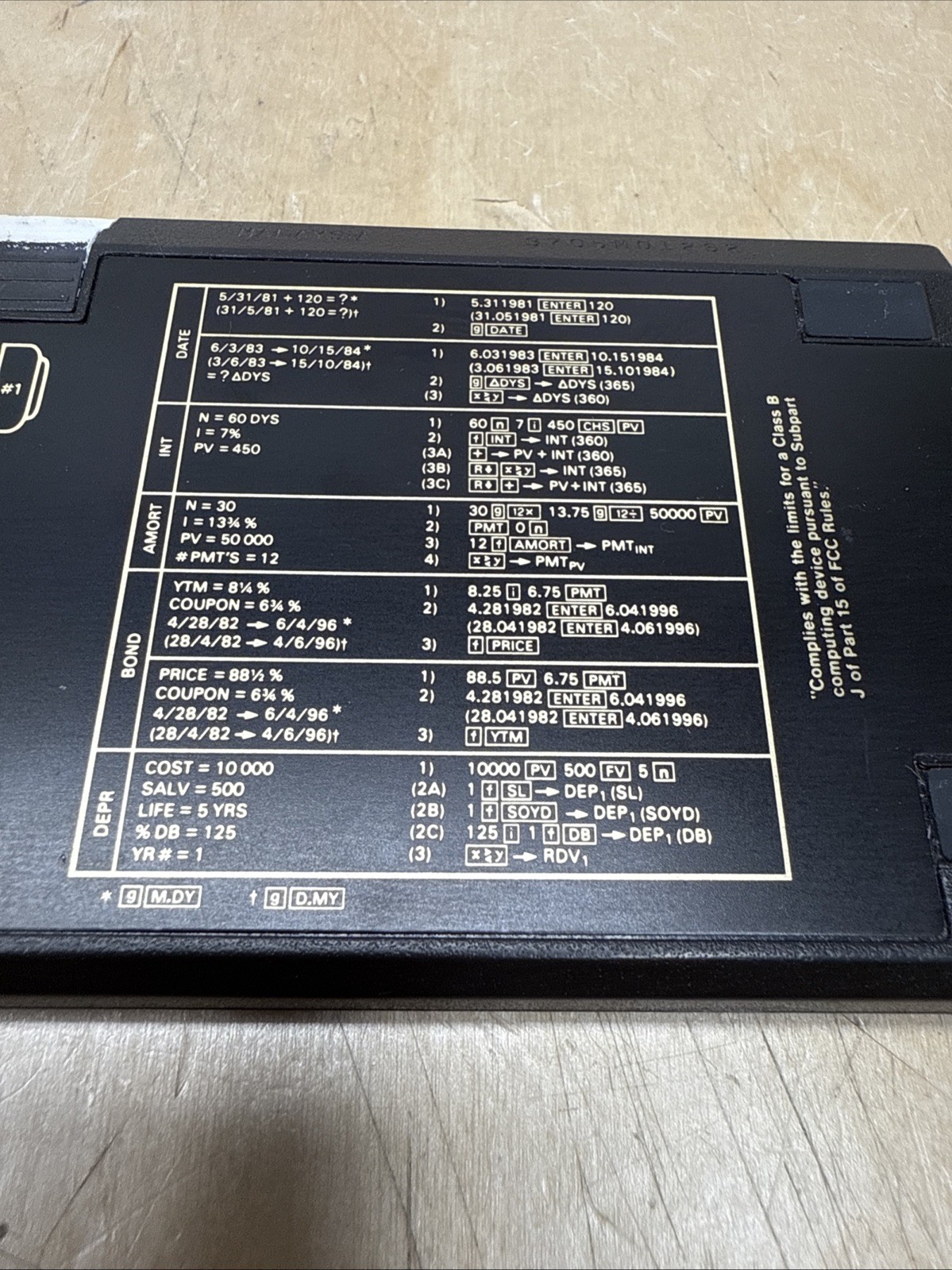 Hewlett-Packard HP-12C Financial Calculator New Battery Tested Working Malaysia