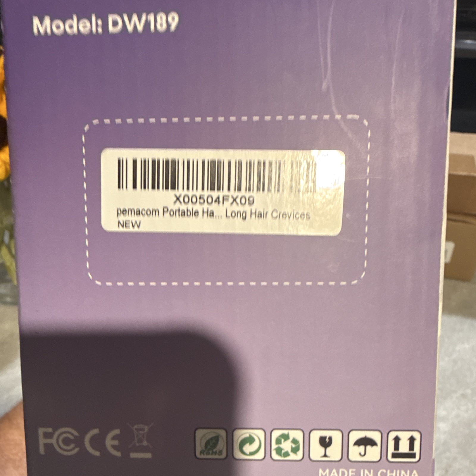 Pemacom DW189 Brushless Cordless Handheld Vacuum Bagless LED Light 13.5V