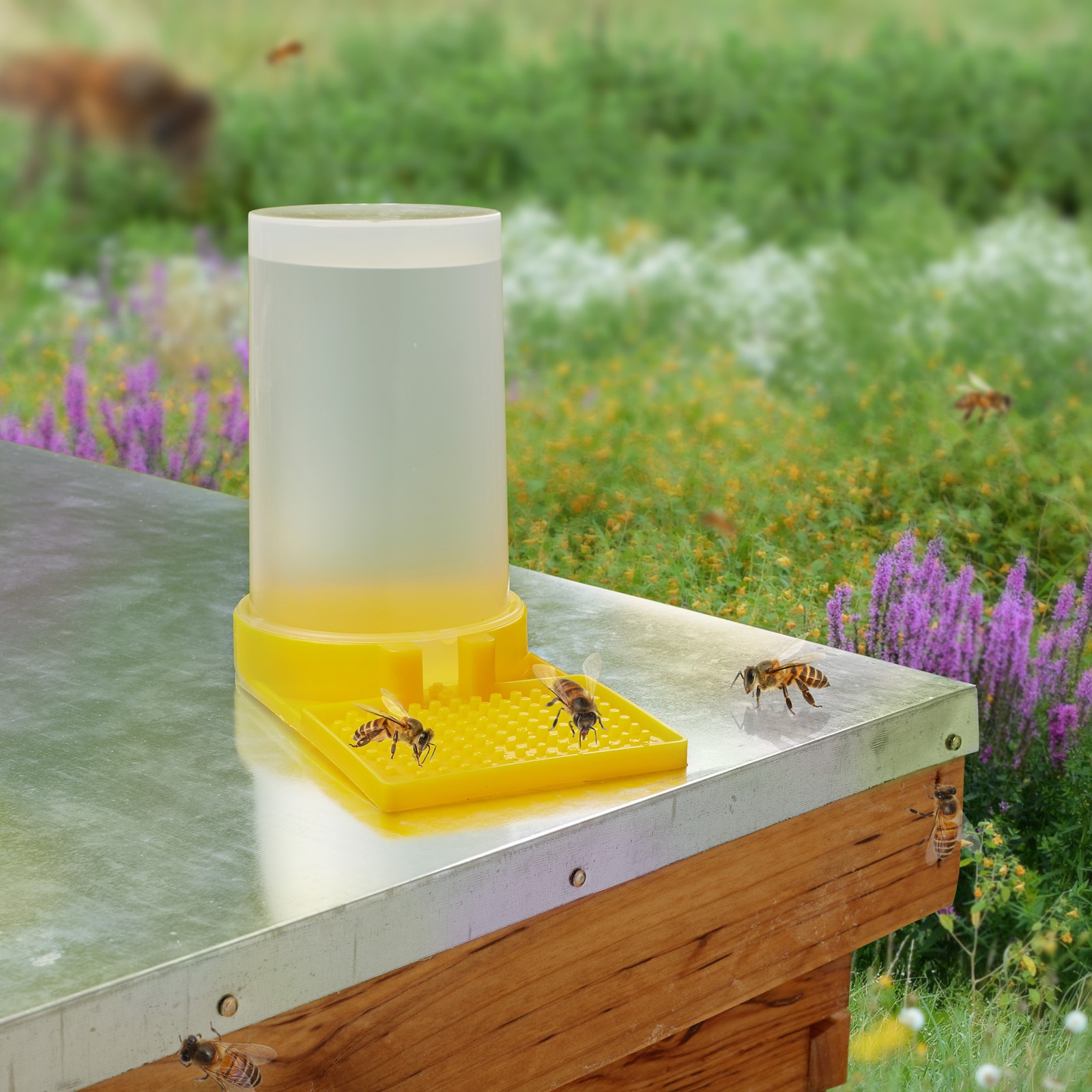 2 PK Beehive Water Dispenser, Bee Hive Frame Entrance Feeder Beekeeping Tool