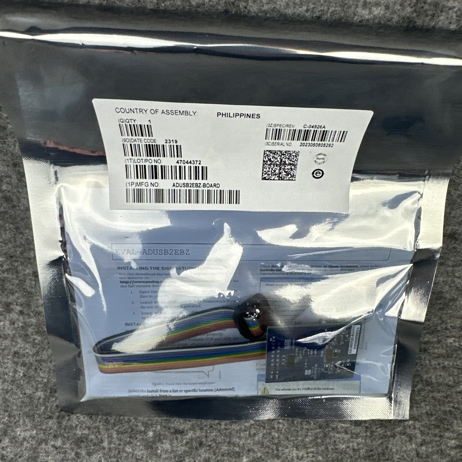 Analog Devices EVAL-ADUSB2EBZ / EVALADUSB2EBZ (NEW IN BOX)
